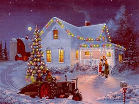 Christmas Farm Wallpapers - Top Free Christmas Farm Backgrounds - WallpaperAccess