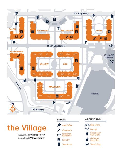 Auburn University Campus Map