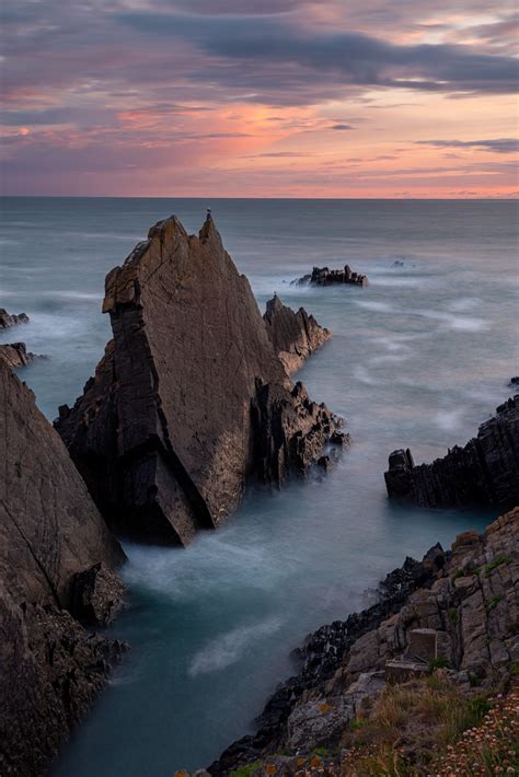 Hartland Quay. Sunset I. - Bill Ward Photography