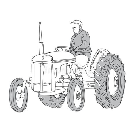 Antique Farming Tractor Stock Illustrations – 206 Antique Farming Tractor Stock Illustrations ...