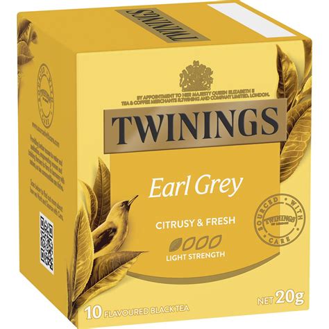 Twinings Earl Grey Tea Bags 10 Pack | Woolworths