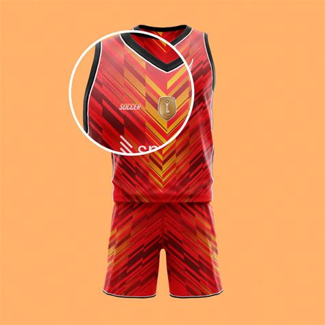 Free Basketball Jersey Mockup PSD