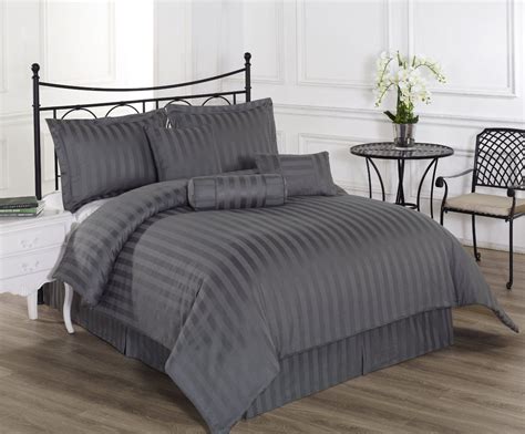 Grey King Size Bedding Ideas | Grey comforter sets, Comforter sets ...