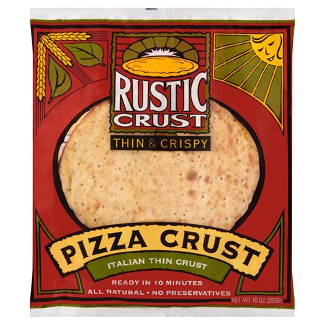 Rustic Crust Italian Thin Pizza Crust, 10 oz - Walmart.com