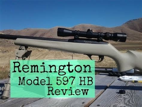 Remington Model 597 HB Review - YouTube