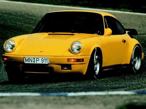 Car in pictures – car photo gallery » Ruf Porsche 911 CTR Yellowbird 1987 Photo 04