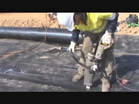 GDT Lining - HDPE Geomembrane Liner Install Process - YouTube