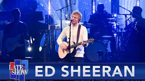 "Celestial" - Ed Sheeran Live on The Late Show - YouTube