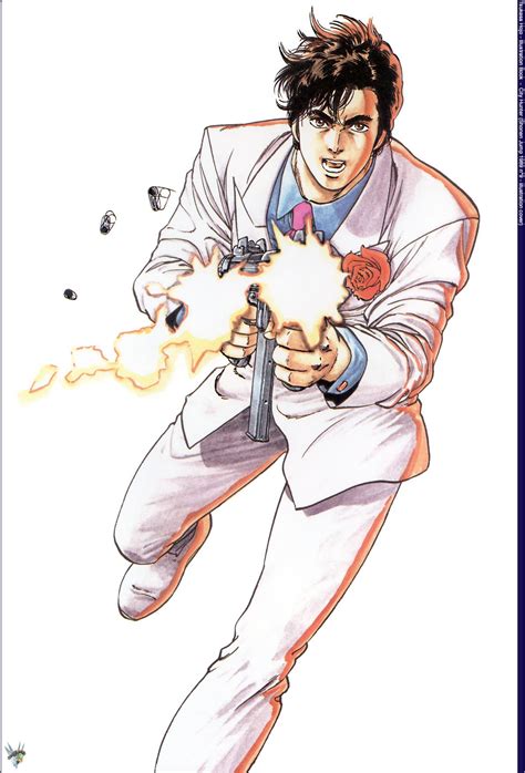 City Hunter - Ryo Saeba by Tsukasa Hojo | City hunter, Anime, Anime comics