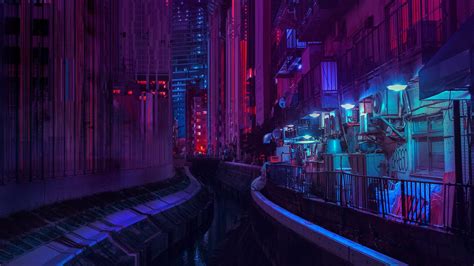 Neon City Aesthetic Wallpapers on WallpaperDog