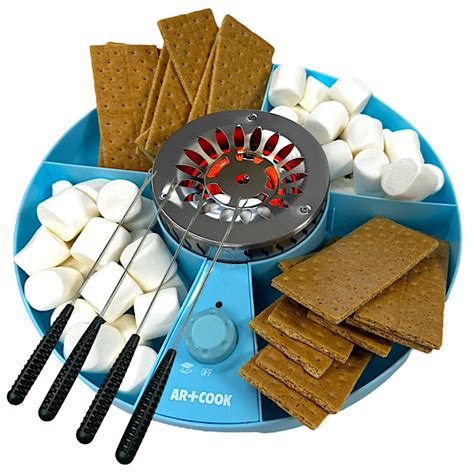 Indoor Electric Flameless S'mores Maker - $35 on amazon with 5-star reviews! - Safer than an ...