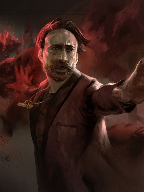 1620x2160 Resolution Nicolas Cage Lore Art Dead by Daylight 1620x2160 Resolution Wallpaper ...