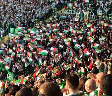 Celtic Soccer Fans Raise Double Amount Needed To Pay UEFA Fine For Displaying Palestinian Flag