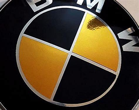 Golden BMW Logo - LogoDix