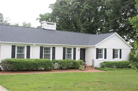 the long and short of it: Painted Brick Houses | Before and After