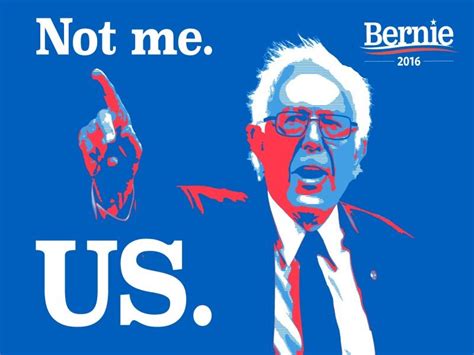 Bernie Sanders Not Me Us Word Press - USA SUPREME