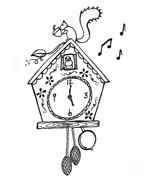 Grandfather Clock Drawing at GetDrawings | Free download