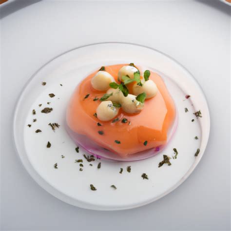 Molecular Gastronomy Ravioli of Salmon Recipe | cookAIfood