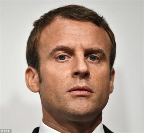 Emmanuel Macron has spent £8,000-a-month on makeup | Daily Mail Online