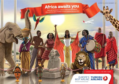 Turkish Airlines Print Advert By McCann: Africa | Ads of the World™