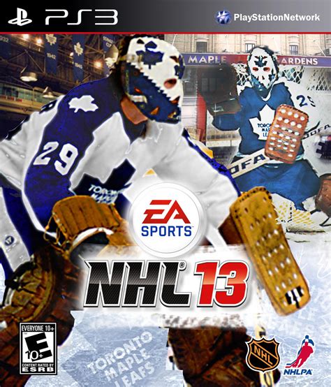 Mike Palmateer EA Sports NHL 13 cover 3 by Domestrialization on DeviantArt