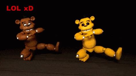 Do the Freddy Dance Fnaf (original made by RyeRye99) animated gif