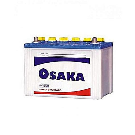 Osaka Batteries S105+ 13 Plates Acid Battery White - Karachi Only in Pakistan