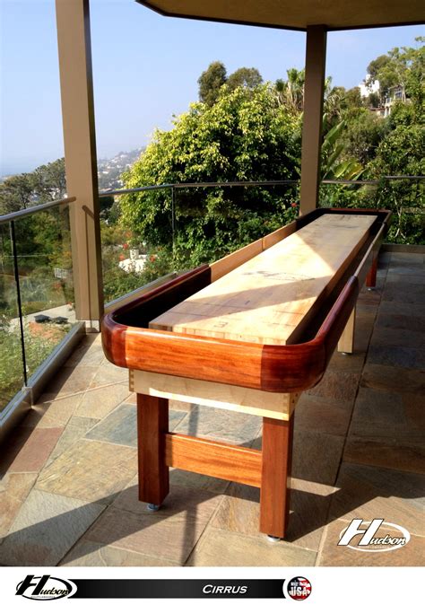 22' Cirrus Outdoor Shuffleboard Table - Shuffleboard.net