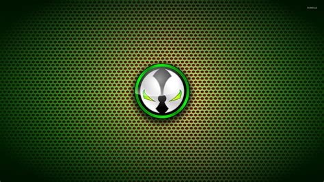 Spawn logo on circle pattern wallpaper - Comic wallpapers - #50082