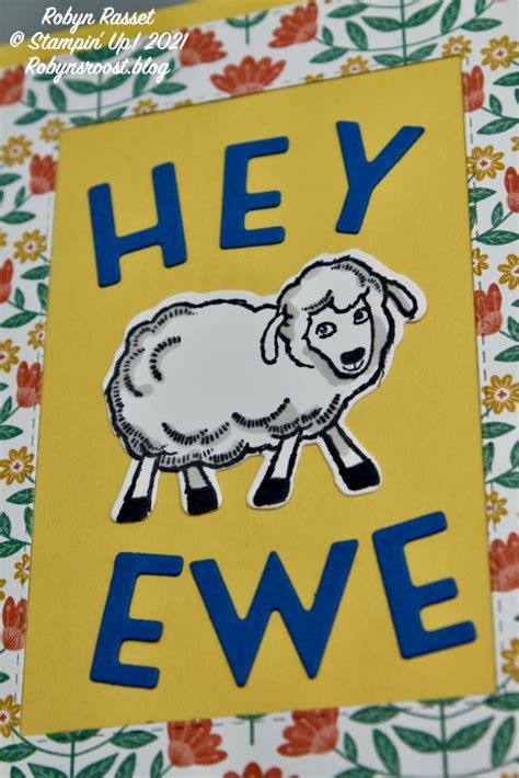 Hey, Ewe! – Stamping@Robyn's Roost