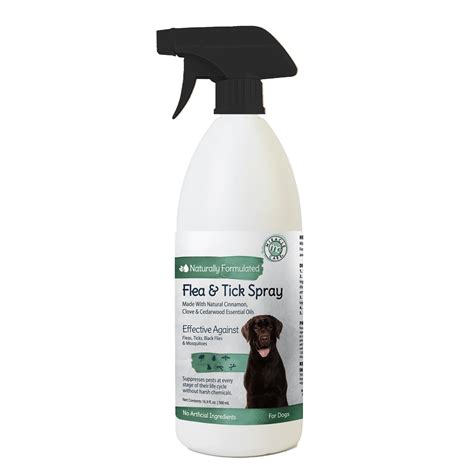 Natural Flea and Tick Spray for Dogs – Miracle Care Pet Products