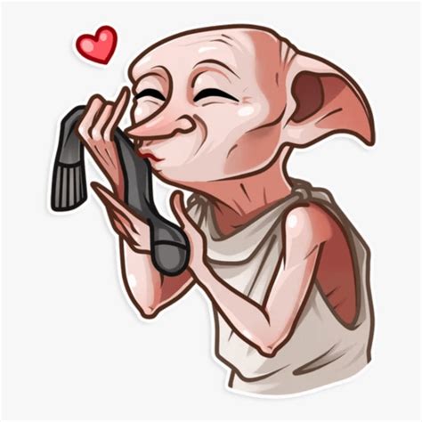 #dobby - Harry Potter Dobby Sticker , Free Transparent Clipart - ClipartKey