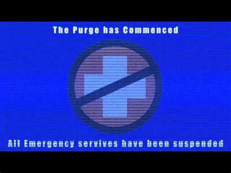 The Purge Siren For 5 Minutes - YouTube