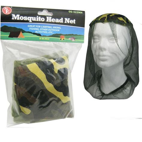 Mosquito Head Net Camping Fishing Hiking Army Mesh Hat Insects Bug Bee Repellant - Walmart.com ...