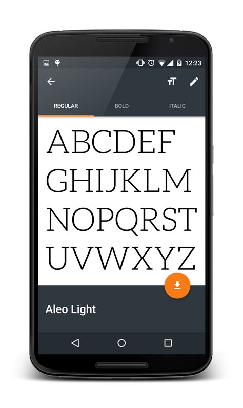 GitHub - ItsPriyesh/fontster: Font installer for Android.