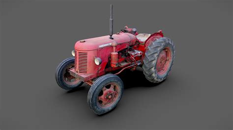 David Brown 25D tractor - Download Free 3D model by Lassi Kaukonen (@thesidekick) [85720ba ...