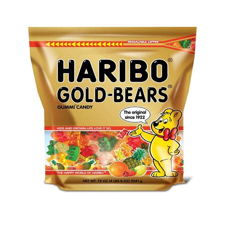 Haribo Gold-Bears Gummi Candy (72 Ounce) - Walmart.com