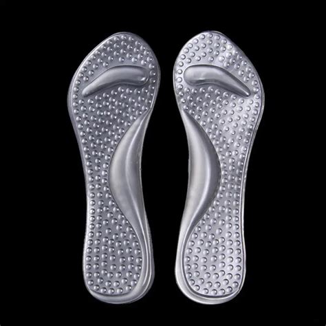 Clear Silicone Insoles Arch Support Feet Care Tools Women Orthotic ...