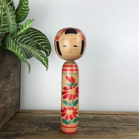 Vintage Japanese Kokeshi Doll A37 - MEDIUM – Mustard Vintage