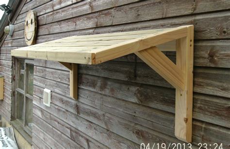 Timber Front Door Canopy Porch Bespoke Hand Made Porch Light Weight | Awning over door, Diy ...