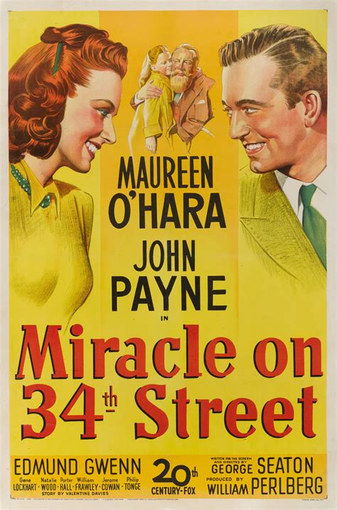 MIRACLE ON 34TH STREET (1947) POSTER, US | Original Film Posters Online ...