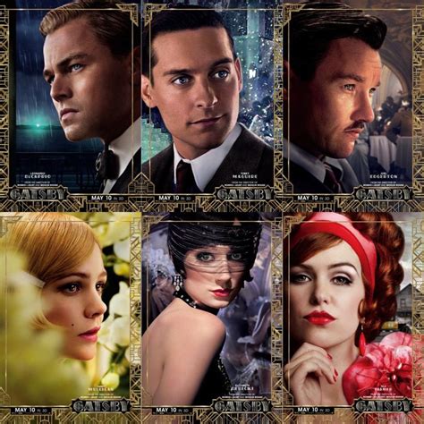 Pin by Larry Tenney on Everything Gatsby | The great gatsby characters, The great gatsby movie ...