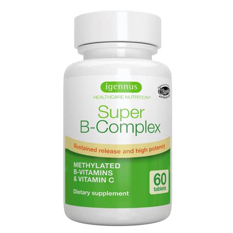 Super B-Complex - Methylated B Complex Vitamins, Folate ...