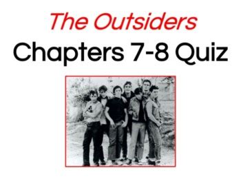 29+ Outsiders Summary Chapter 1