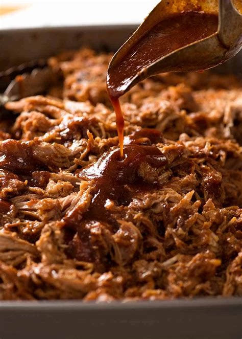 Pulled Pork with BBQ Sauce (Easy Slow Cooker) | RecipeTin Eats