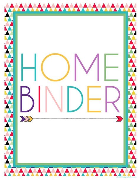 Printable Binder Covers | New House-Office Area | Pinterest | Printable ...