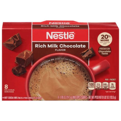 Nestle Hot Cocoa Mix, Rich Milk Chocolate Flavor - Super 1 Foods