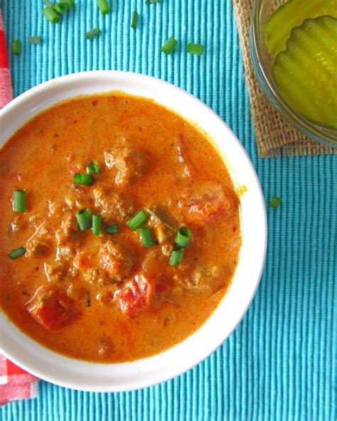 Cheeseburger Soup - Cooking Goals