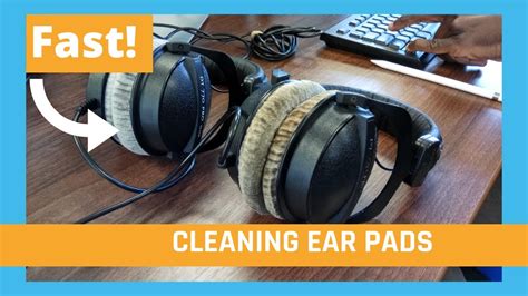 ♻ Cleaning: 🎧 Beyerdynamic dt-770 Pro 80ohm 🎧 (How To: Clean Your Ear Pads) - YouTube