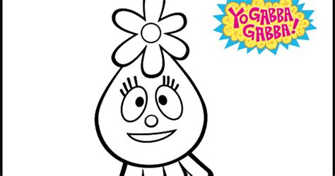 Yo Gabba Gabba Foofa Coloring Pages At Coloring Page | Images and ...